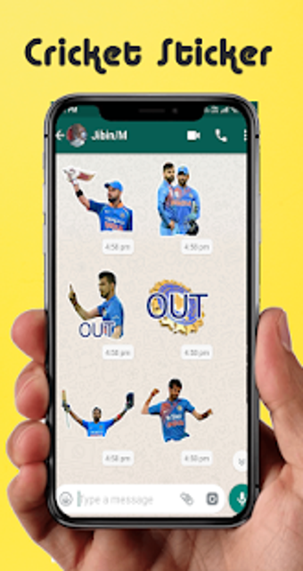 Image 0 for Indian Cricket Sticker 20…