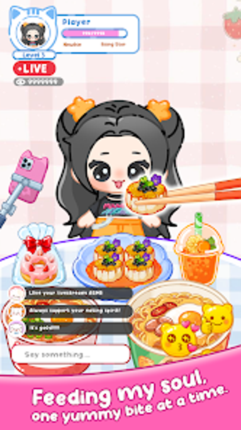 Image 0 for ASMR Mukbang Idol: Go Liv…