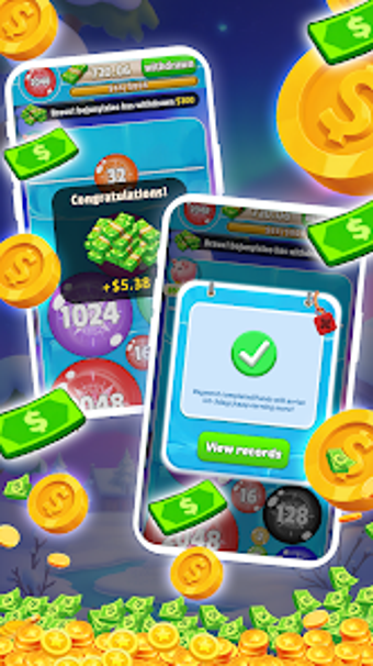 Image 0 for 2048 Snowball Merge Cash …