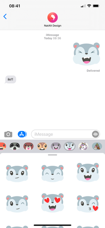 Image 1 for Grey Squirrel Emojis