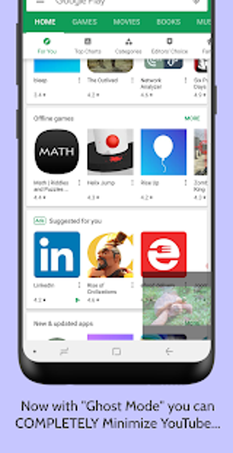 Imagen 0 para Minimizer for YouTube Cla…