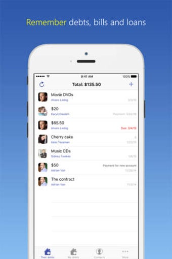 Image 0 for IOU - debt manager