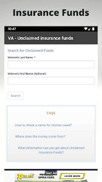Image 0 for Unclaimed Money - Check F…