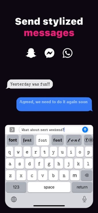 Imagen 2 para FontKey - Fonts for Socia…