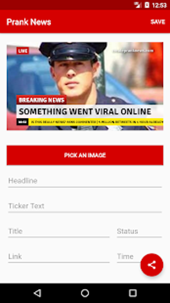 Image 0 for Create Fake Breaking News…