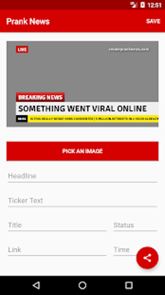 Image 1 for Create Fake Breaking News…
