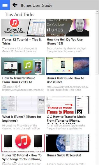 Image 2 for iTunes :User Guide for Wi…