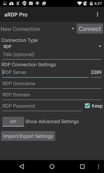 Image 2 for aRDP Pro: Secure RDP Clie…