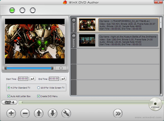WinX DVD Author for Windows