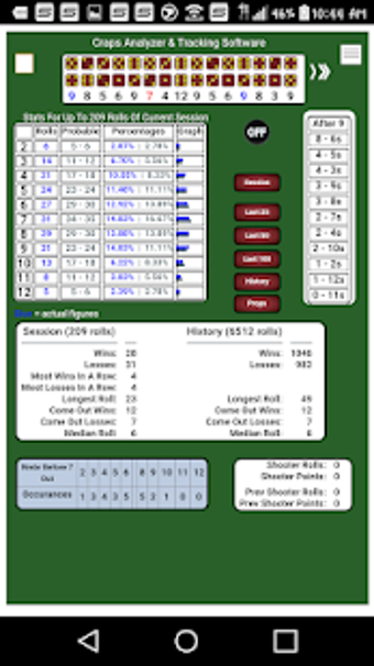 Imagen 0 para Bubble Craps Tracker