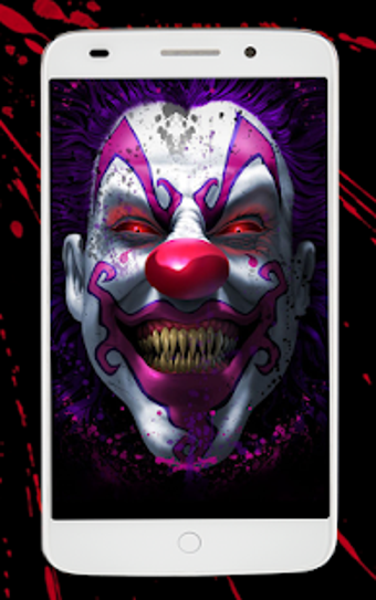 Image 1 for Scary Clown Live Wallpape…