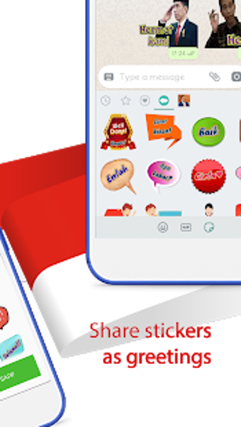 Imagen 1 para Indonesia Stickers for Wh…