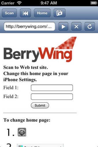Image 0 for Barcode Scan to Web