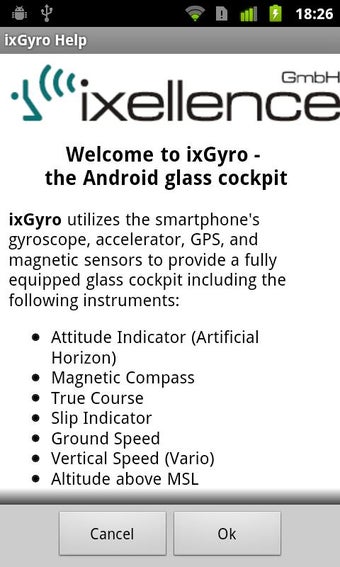 Imagen 1 para ixGyro Glass Cockpit Demo