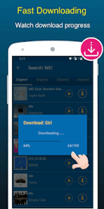 Image 1 for Free Music Downloader + M…