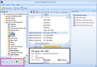 Image 0 for Kernel PST Viewer