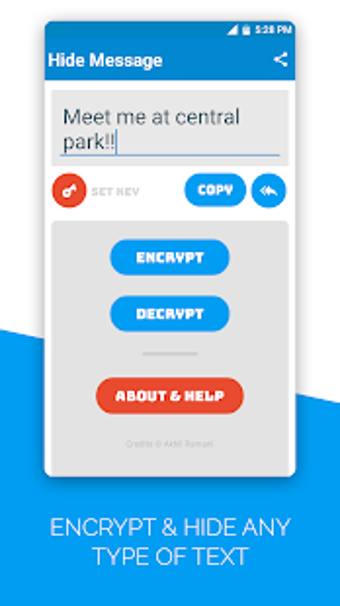 Image 0 for Hide Message: Private Enc…