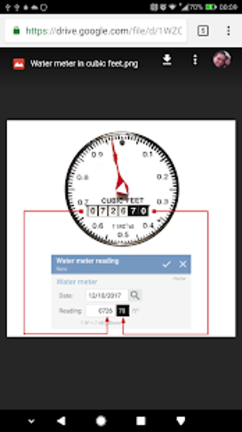 Imagen 1 para Water meter reading