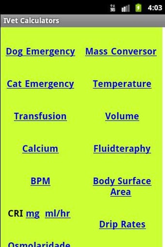 Imagen 0 para Vet Calculators Veterinar…