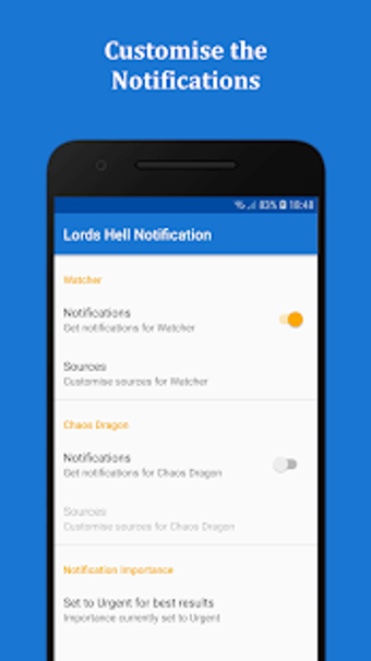 Imagen 0 para Lords Mobile - Hell Notif…