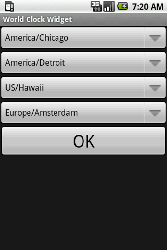Imagen 1 para World Clock Widget