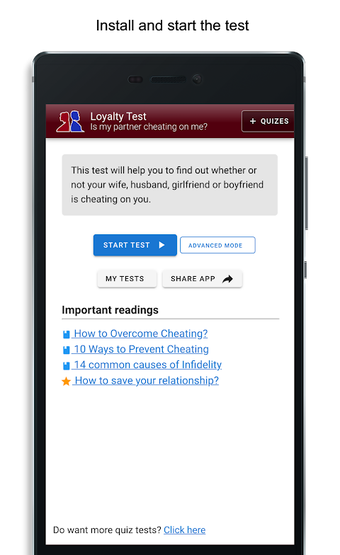 Imagen 0 para Infidelity Test - Is my p…