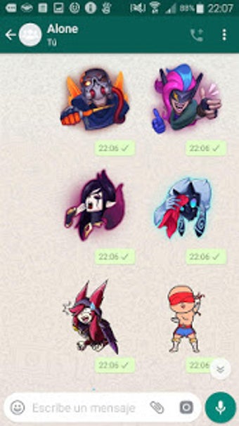 Imagen 1 para LoL Stickers for WASticke…