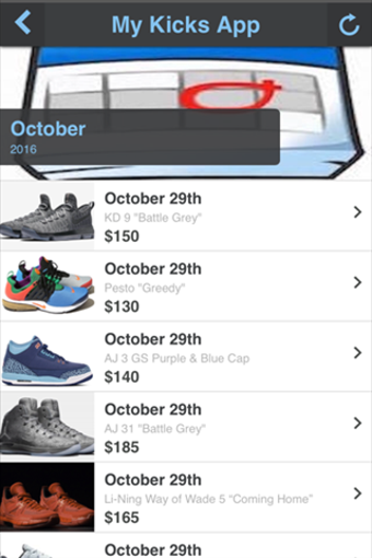 Image 1 for My Kicks App