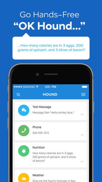 Imagen 1 para HOUND Voice Search & Assi…