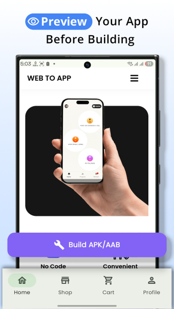 Imagen 0 para Web to App Converter App …