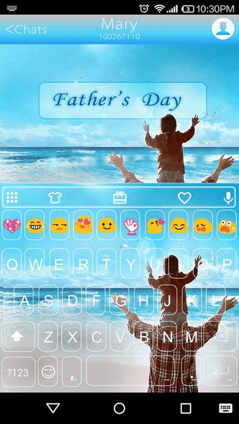 Image 0 for Father's Day Emoji Keyboa…