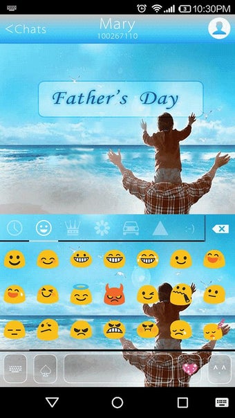 Image 1 for Father's Day Emoji Keyboa…