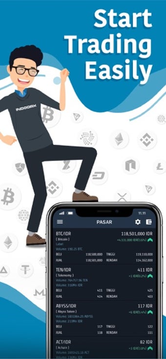 Image 1 for Indodax Trading Platform