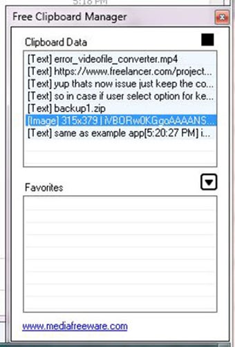 Image 0 for Free Clipboard Manager