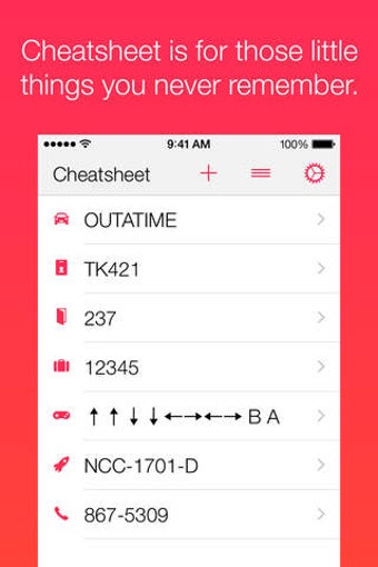 Image 0 for Cheatsheet -- Quick Notes…