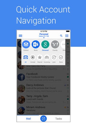 Image 0 for Blue Mail - Email Mailbox