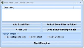 Imagen 0 para Excel Area Code Lookup So…