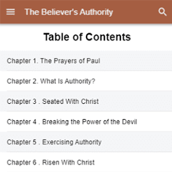 Image 0 for The Believer's Authority …