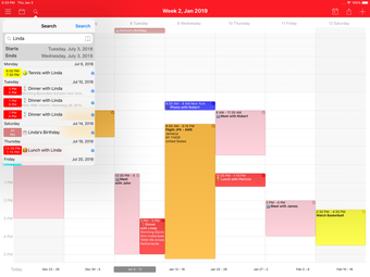 Imagen 3 para WeekCal iPad - Fully Unlo…