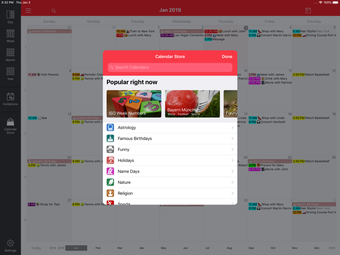 Imagen 1 para WeekCal iPad - Fully Unlo…