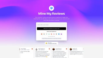 Image 0 for Mine My Reviews