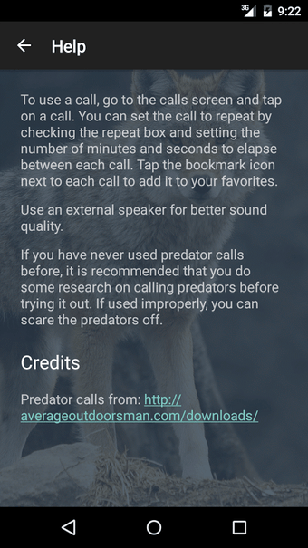 Imagen 0 para Predator Calls