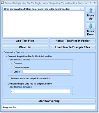 Image 0 for Convert Multiple Line Fil…