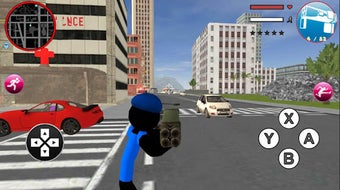 Image 1 for Grand Police Stickman Rop…