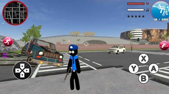 Image 2 for Grand Police Stickman Rop…