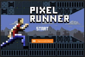 Image 0 for Bitcoin Pixel Runner
