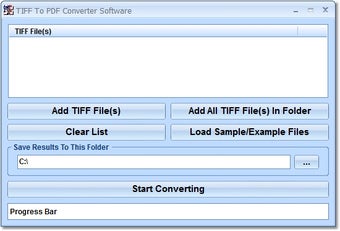 Image 0 for TIFF To PDF Converter Sof…