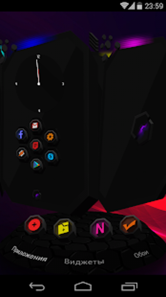 Imagen 3 para Next Launcher Theme Polyg…
