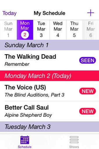 Imagen 0 para My TV Show Tracker