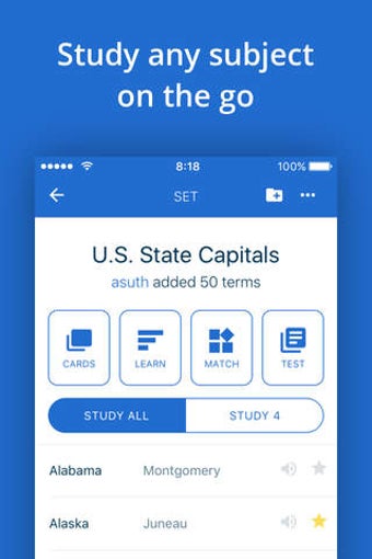 Image 0 for Quizlet Flashcards